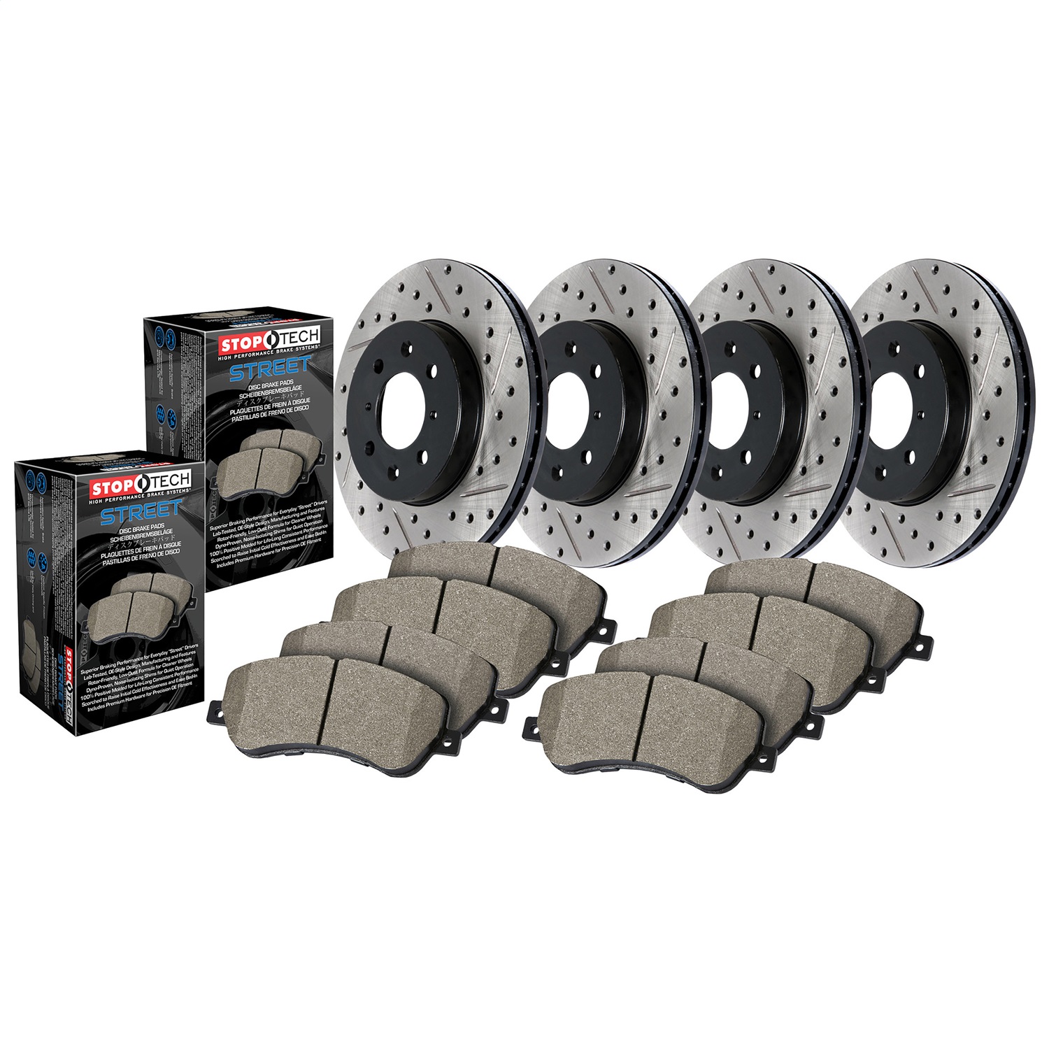 1 Pack Front Right StopTech 127.65128R Sport Drilled/Slotted Brake Rotor 1 Pack Front Right StopTech 127.65128R Sport Drilled/Slotted Brake Rotor