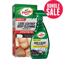 Turtle Wax Interior Leather, Dash & Glass Cleaning Kits