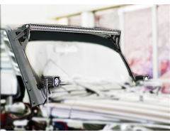 Rigid Industries LED Light Bar Windshield Mounting Brackets