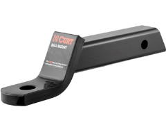 Curt Right-Angle Ball Mount for 2" Hitch
