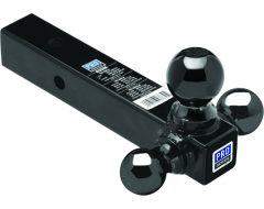 Pro Series Tri-Ball Hollow Shank Ball Mount for 2" Hitch
