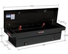 Weatherguard Crossover Tool Box - Textured Matte Black Aluminum