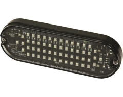 Ecco Oval LED Mini Lightbar - Amber