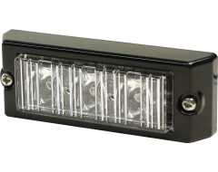 Ecco Rectangular LED Warning Light - Amber