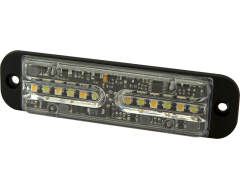 Ecco Rectangular LED Warning Light - Dual Color