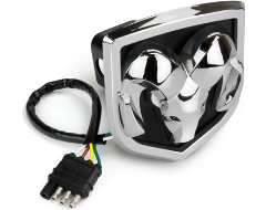 Highland Dodge Ram Lighted Hitch Cover