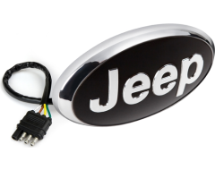 Highland Jeep Lighted Hitch Cover