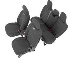 Rough Country Black Neoprene Seat Covers