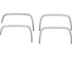 Coast To Coast International Stainless Steel Fender Trims