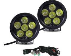 Iron Cross Automotive LED Fog Light Kit For Front Bumper