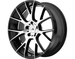Adventus AVX-7 Series Wheels - Gloss black machined