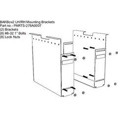 BAK Industries BAKBox 2 Replacement Large End Plates