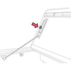 BAK Industries BAKFlip Tonneau Cover Adjusting Lock Knobs