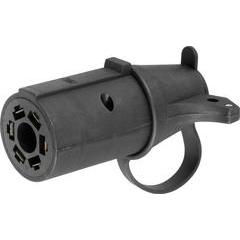 Curt 7-Way Round RV To 6-Way Round Adapter