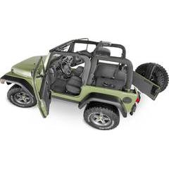 Bedrug BedTred Full Coverage Jeep Wrangler Cargo Liners