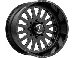 American Force Wheels AFW F20 ATOM SS Gloss Black Machined