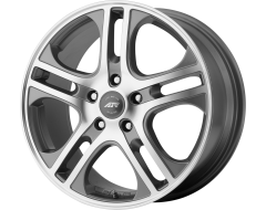 American Racing Wheels AR887 AXL Dark Silver with Machined Face
