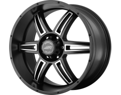 American Racing Wheels AR890 Satin Black Machined