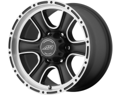 American Racing Wheels AR902 Satin Black Machined