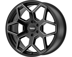 American Racing Wheels AR916 Gloss Black Milled Spokes