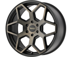 American Racing Wheels AR916 Satin Black with Dark Tink Clear Coat