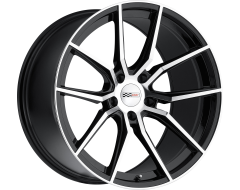 Cray Wheels SPIDER Gloss Black with Mirror Face