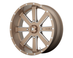 MSA Wheels M34 FLASH Milled Bronze