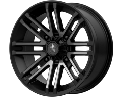 MSA Wheels M40 ROGUE Satin Black Titanium Tint