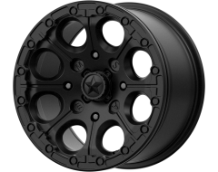 MSA Wheels M44 CANNON BEADLOCK Satin Black