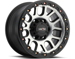 Vision Wheels 111 NEMISIS Matte Black Machined Face