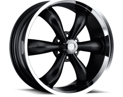 Vision Wheels 142 LEGEND 5 / 6 Gloss Black Machined Lip