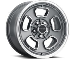 Vision Wheels 148 SHIFT Satin Grey Machined Face and Lip