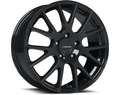 Vision Wheels 18 HELLION Gloss Black