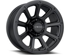 Vision Wheels 353 TURBINE Matte Black