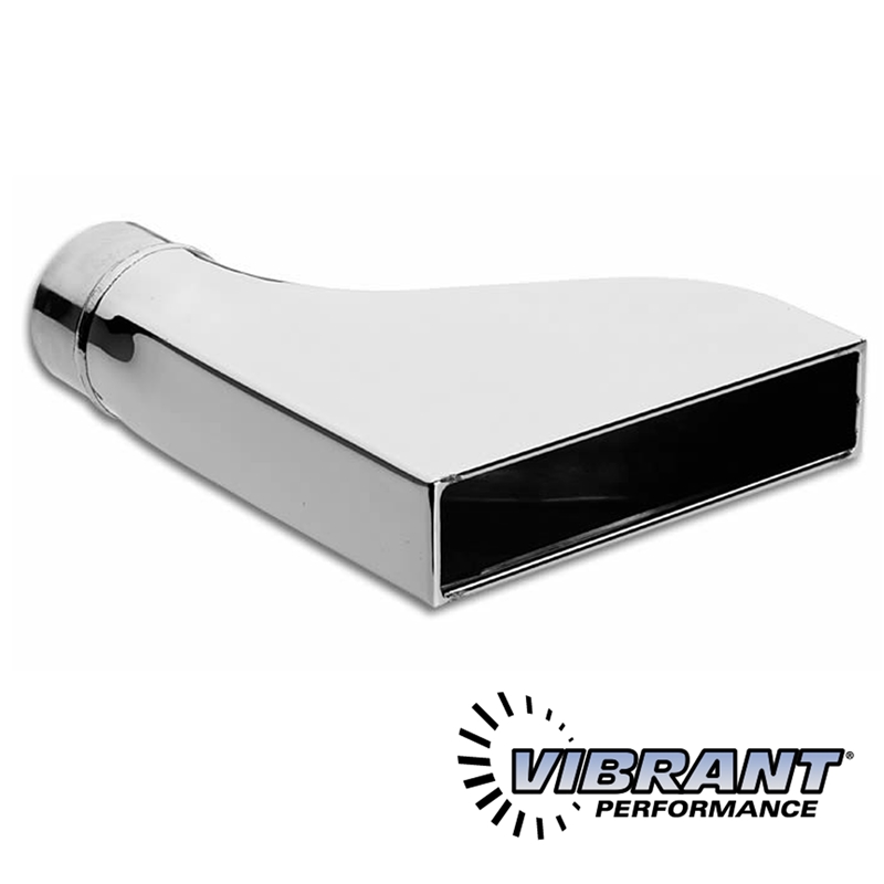 Vibrant Straight Cut Rectangular Exhaust Tips