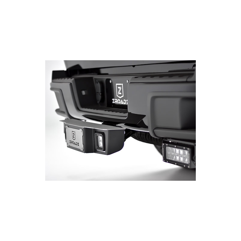 ZROADZ Z390010 Black 2 Hitch Step with LED Mount ZROADZ Z390010 Black 2 Hitch Step with LED Mount