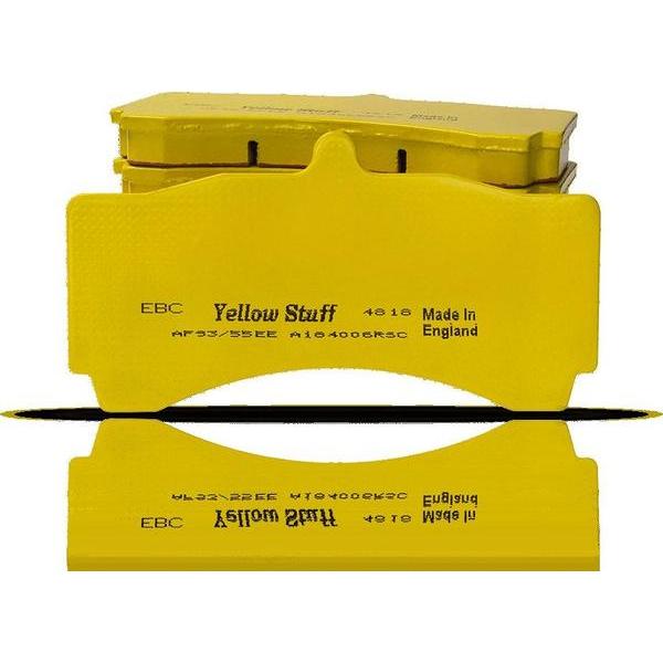 Shop EBC Brakes Stage 5 Brake Kit Yellowstuff Sport Pads and Black GD